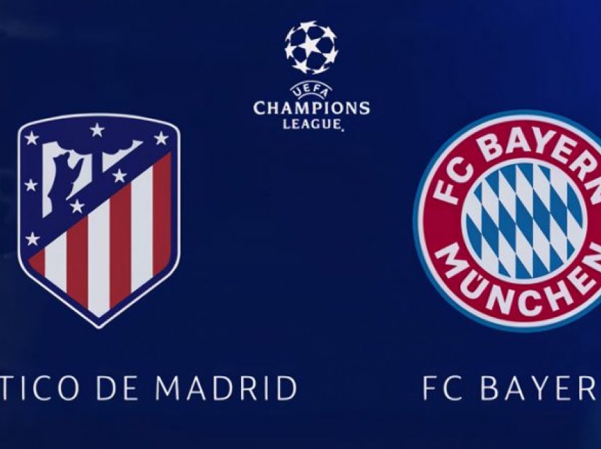 Formacionet e mundshme: Atletico në përballjen vendimtare ndaj Bayernit