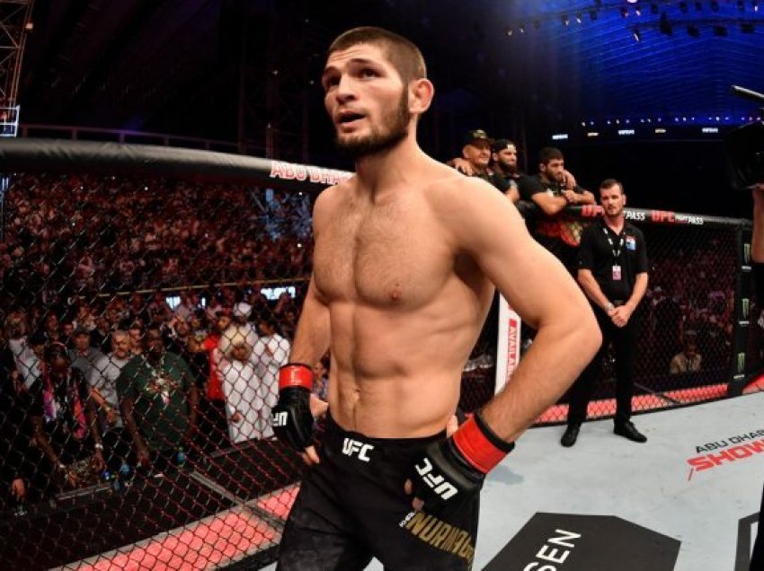 Khabib flet për një duel me McGregor pasi la MMA