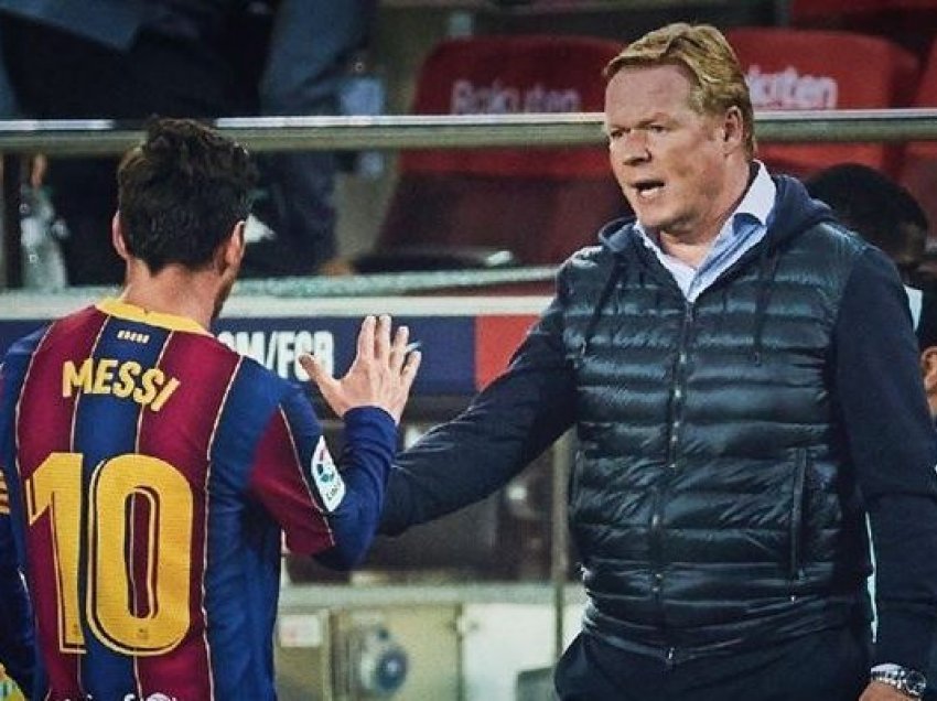 Koeman kritikoi presidentin e Barcelonës: Deklaratat tuaja për Messin nuk na ndihmojnë