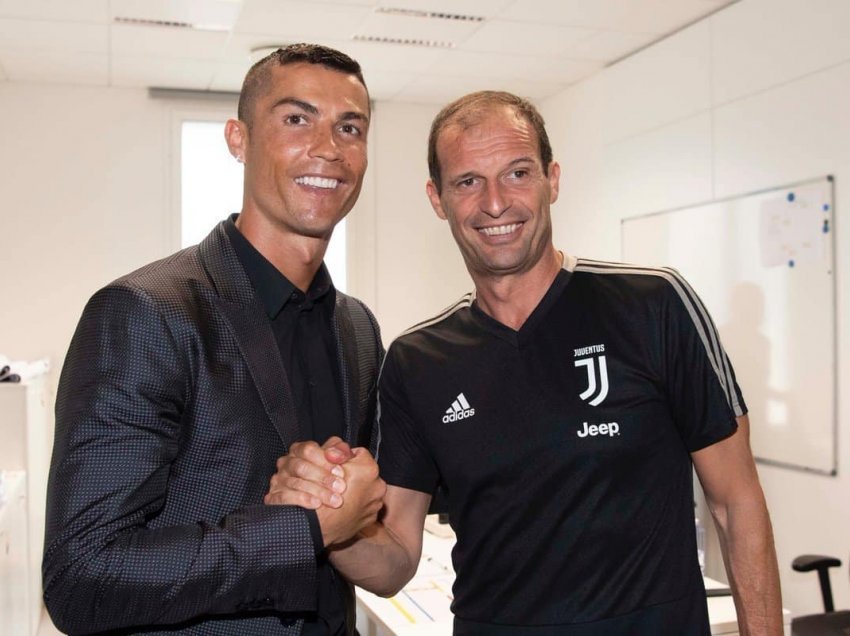 Allegri me fjalë të mëdha për Ronaldon: Ai është ndryshe nga të tjerët