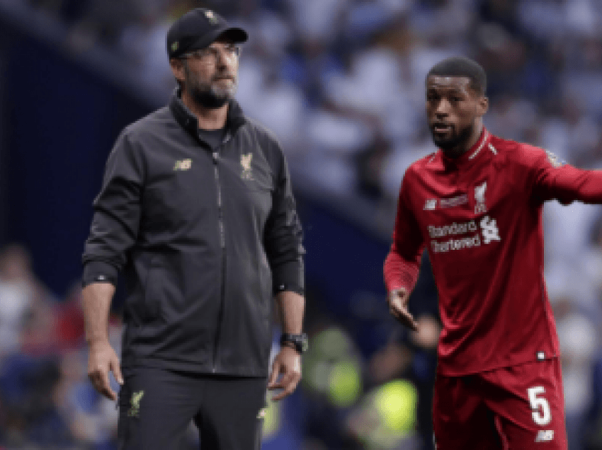 Klopp: Shpresoj që Wijnaldum të rinovojë kontratën