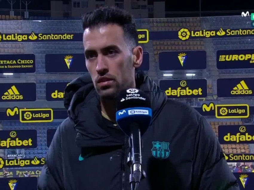 Nuk përmbahet Busquets: Gabimet individuale na kanë kushtuar shumë pikë!