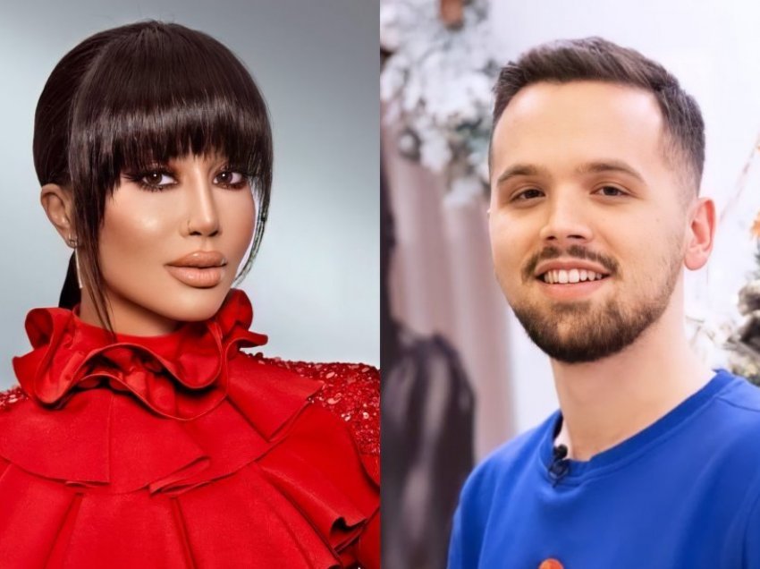 Dafina Zeqiri dhe Yll Limani ndajnë imazhe nga studio muzikore