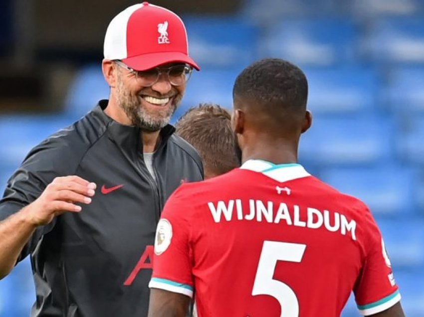 Klopp po shpreson se Wijnaldum do të nënshkruajë kontratë të re