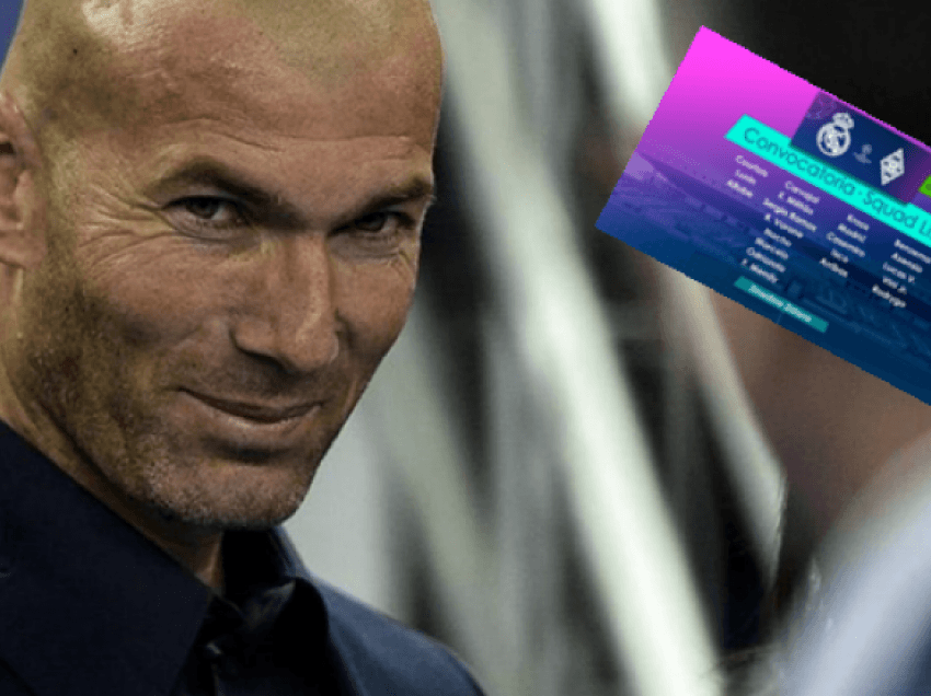 Real Madridi publikon listën e lojtarëve të ftuar për takimin ndaj Gladbachut