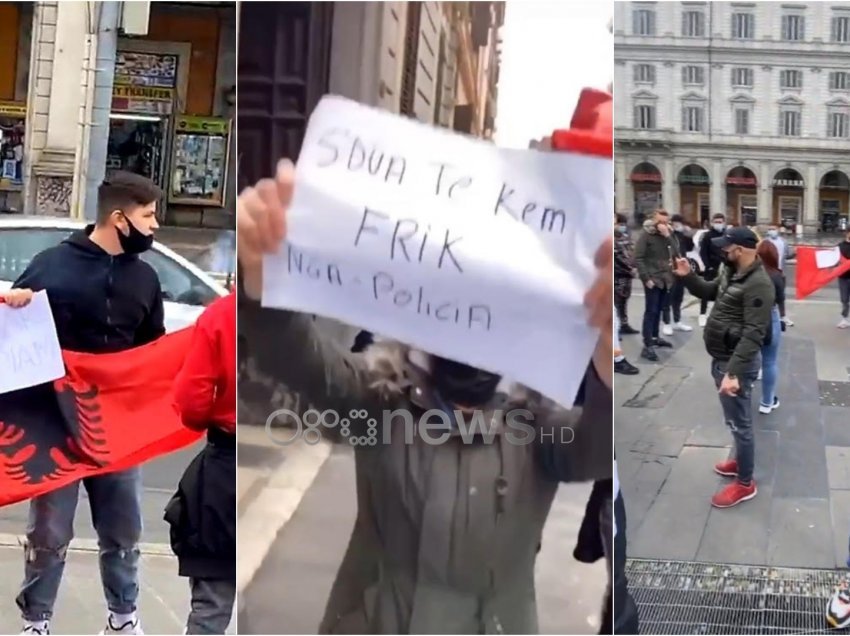 “Ne jemi Klodiani” Protestat kalojnë kufijtë, me dhjetra shqiptarë në rrugët e Romës