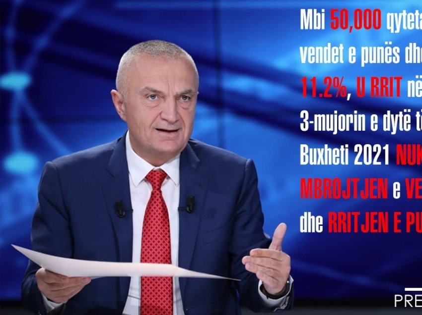 “Mbi 50,000 qytetarë humbën punën”, Presidenti Meta publikon shifrat: U rrit papunësia me 11.9%