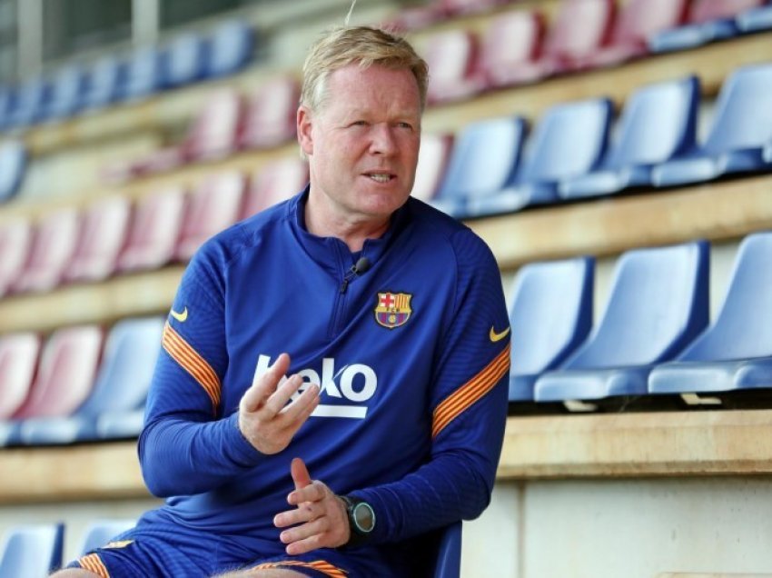 Koeman beson se ende ka mbështetjen e skuadrës së Barcelonës