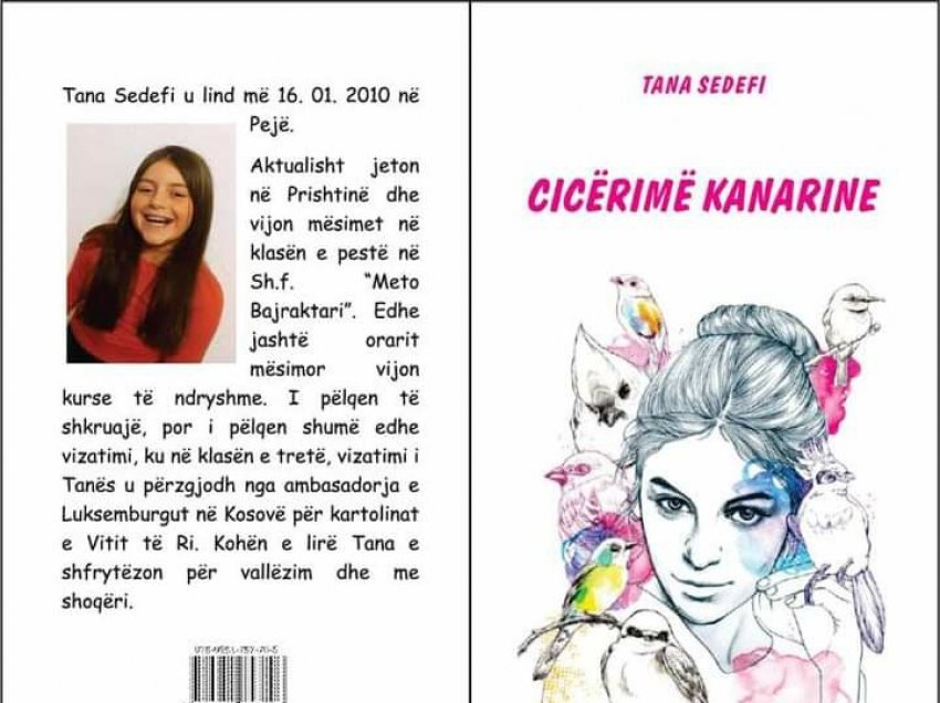 Vështrim për vëllimin poetik “Cicërimë kanarine” të autores Tana Sedefi