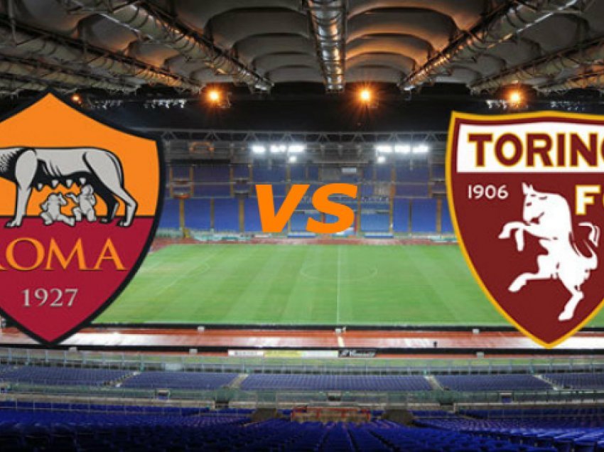 AS Roma – Torino, formacionet zyrtare