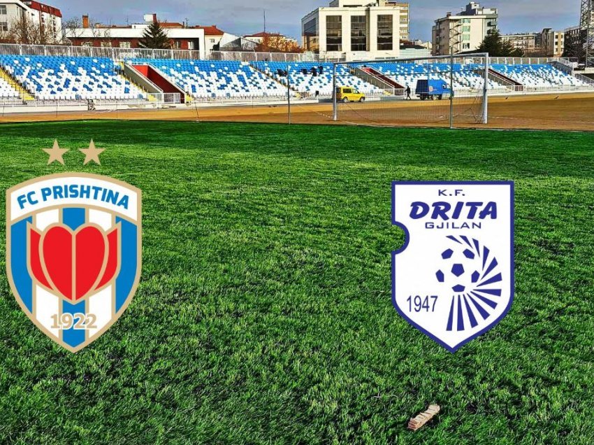 Prishtina – Drita, formacionet zyrtare