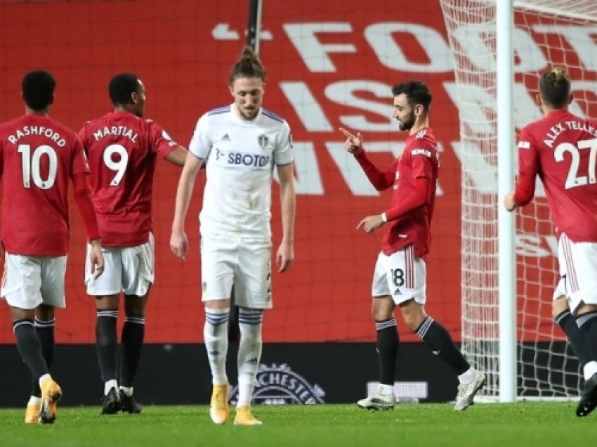 ​Man.United mesazh rivalëve për titull, shkatërron Leeds Unitedin