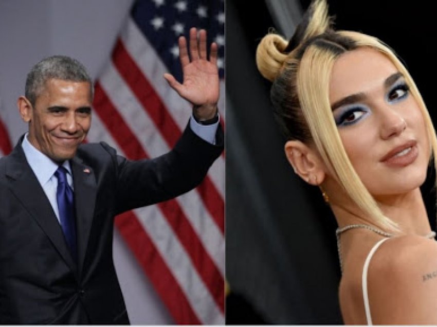 “Levitating” dhe “One Day” nga Dua Lipa ndër këngët e preferuara të Barack Omaba-s 