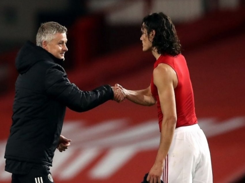 ​A do ta vazhdojë Cavani qëndrimin në Manchester United? Përgjigjet Solskjaer