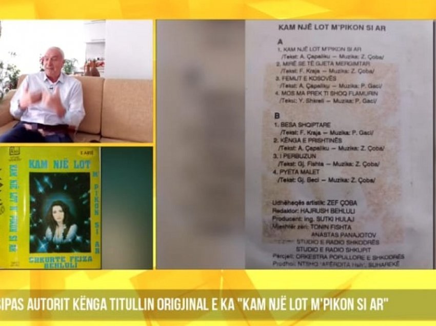 Kompozitori i këngës “Xhamadani vija-vija”: Po përpiqen të më mohojnë dhe ta cilësojnë këngën pa autor!