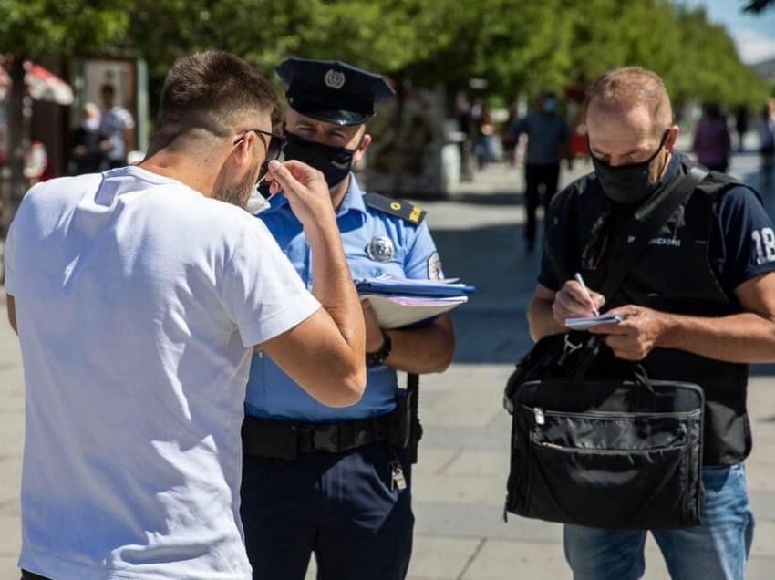 Nga hyrja në fuqi e Ligjit për Pandeminë u shqiptuan mbi 100 mijë tiketa për mosrespektim të masave