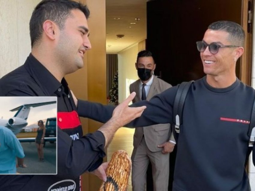 Videoja virale e takimit të Ronaldos me kuzhinierin turk, prezantohet me këngën e Capital T dhe Ardianit