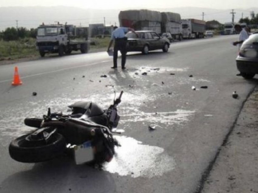 Motoçikleta godet një fëmijë në Prizren