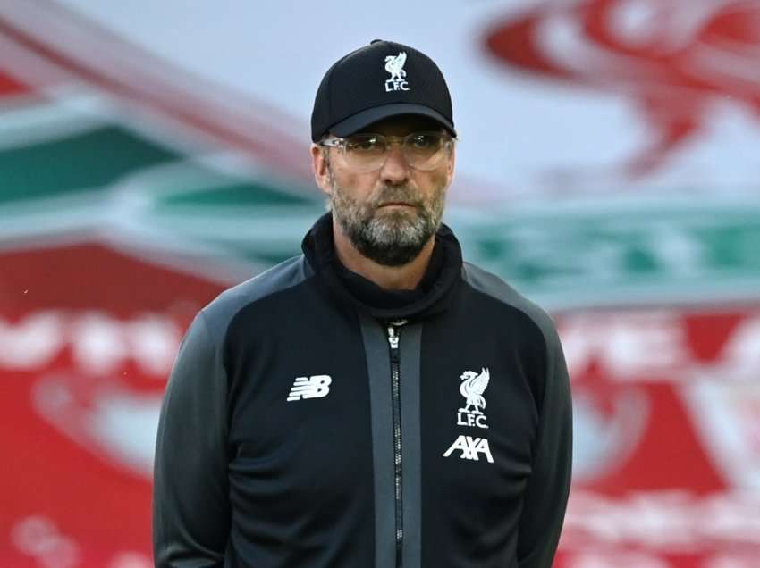 Klopp i shqetësuar për gjendjen e lojtarëve para ndeshjes me Aston Villën 