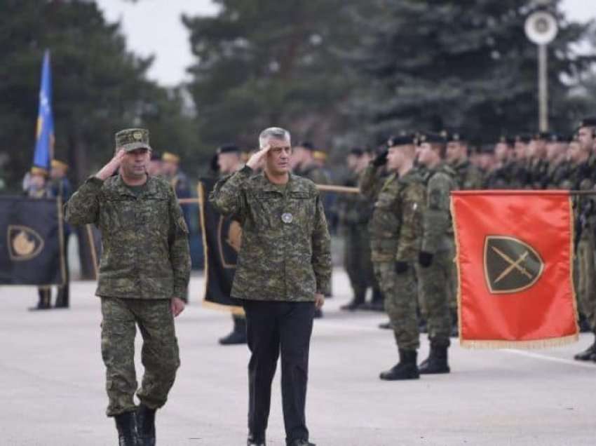 Lladrovci uron ditëlindjen e Ushtrisë, publikon foto me Thaçin