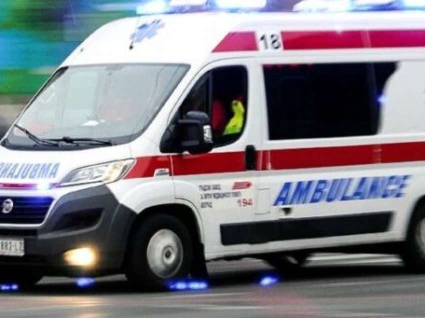 Thyhet një automjet ambulator në Vevçan