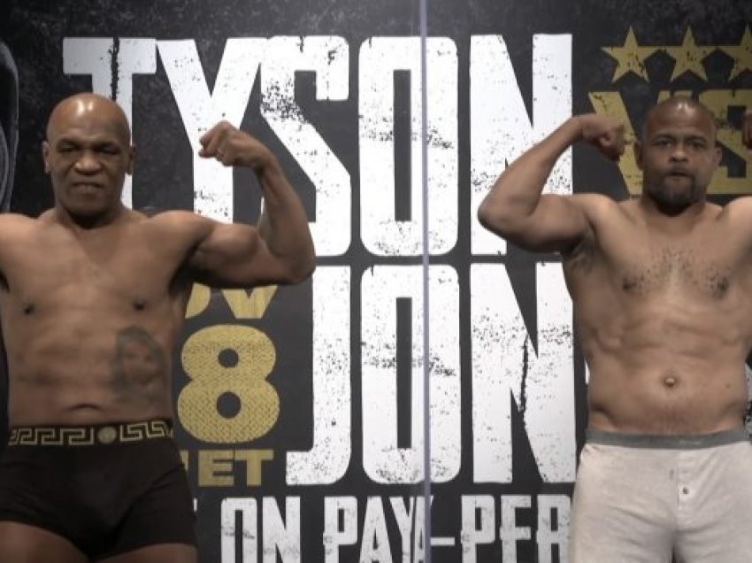 Përfundojnë matjet, Tyson – Roy Jones J