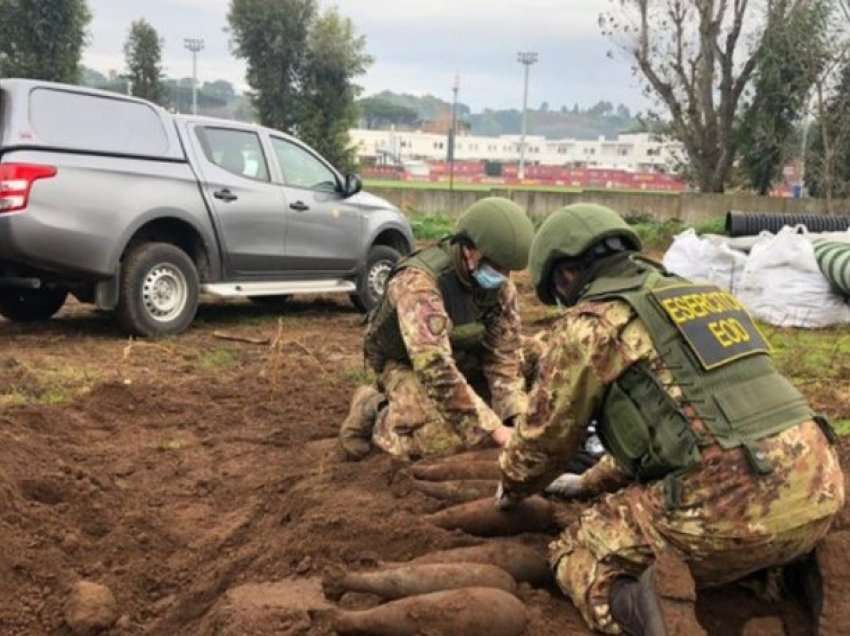 Bomba të pa shpërthyera nga Lufta e Dytë Botërore, alarm te skuadra e madhe