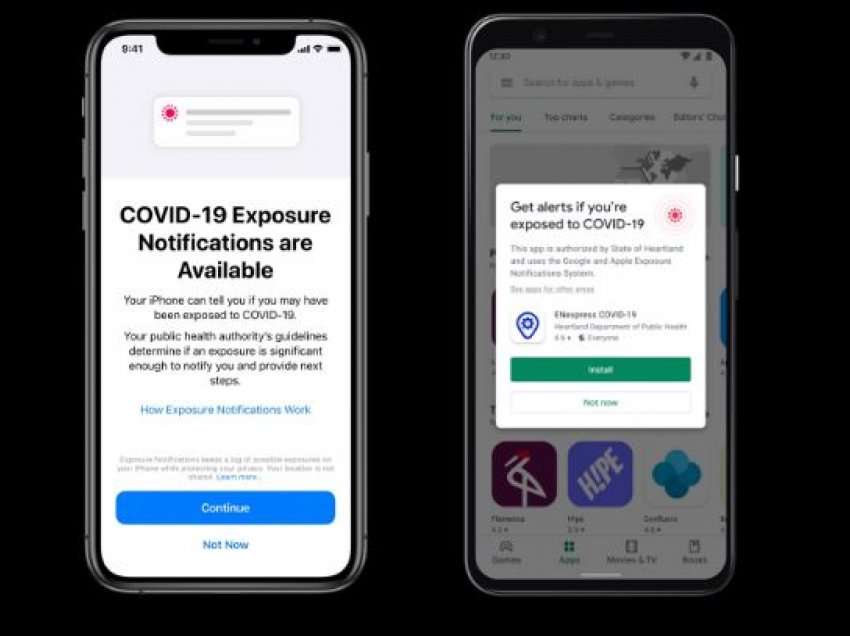 Përmes aplikacioneve informoheni nëse keni qenë pranë një personi me COVID-19