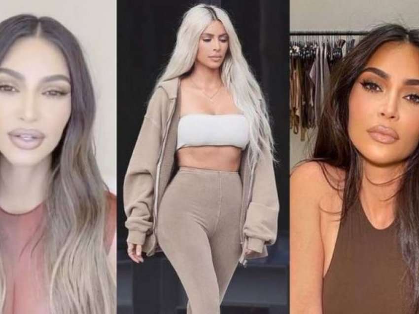 Kim Kardashian ka provuar balluket pastel ngjyrë kafeje