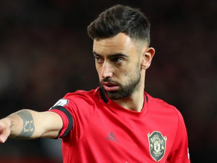 Manchester Unitedi planifikon dyfishim të pagës për Bruno Fernandesin