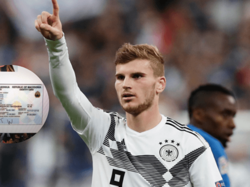 Timo Werner “fiton” shtetësinë e Maqedonisë së Veriut