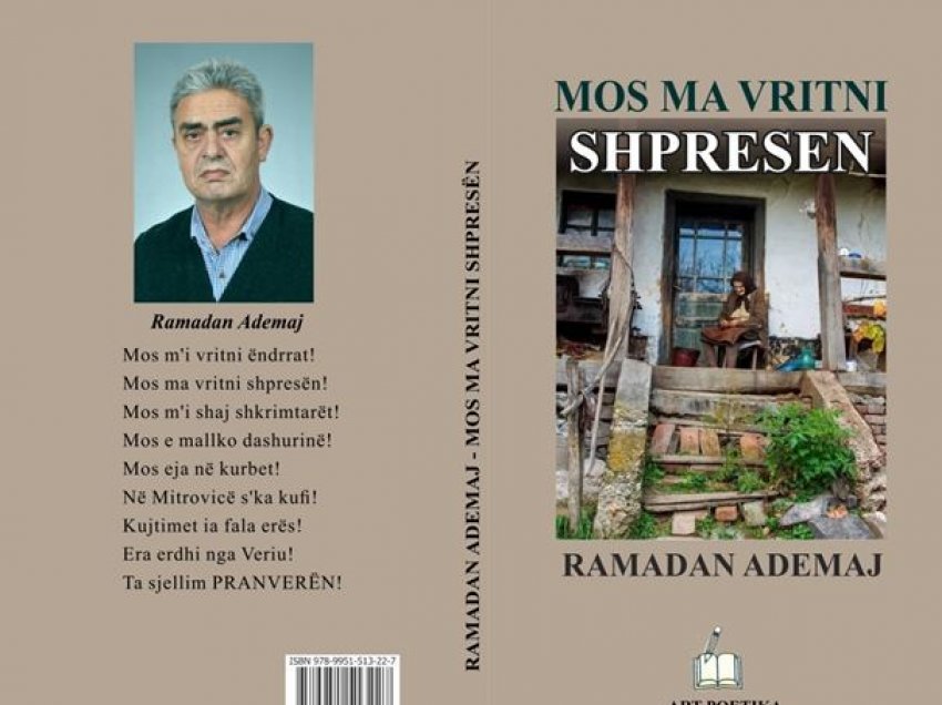 Poezia me mesazh e Ramadan Ademajt