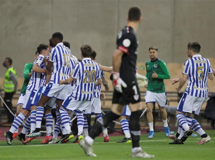 Mposhtet Athletico Bilbao, Real Sociedad fiton Copa del Rey