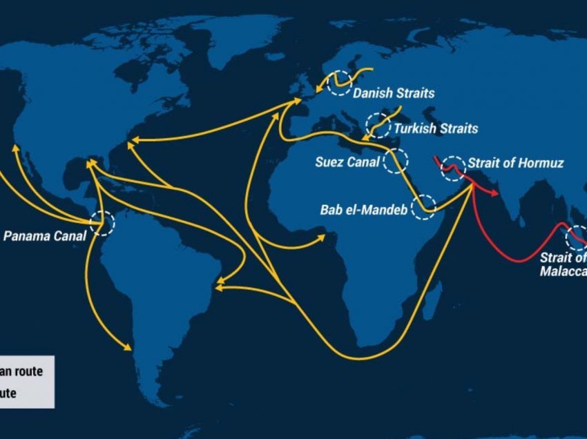 Mbi Kanalin e Suezit dhe “pikat e asfiksimit”