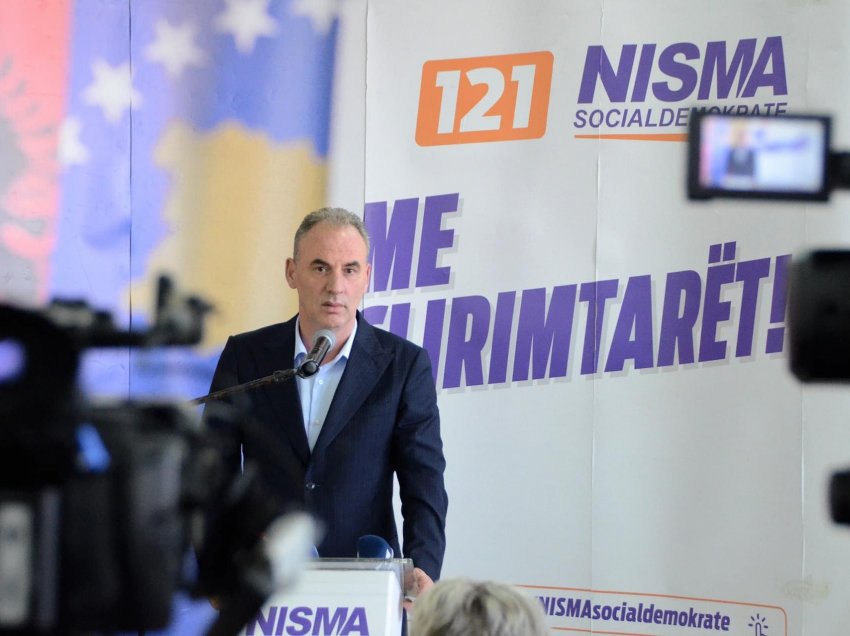 Nisma Socialdemokrate i reagon Vjosa Osmanit