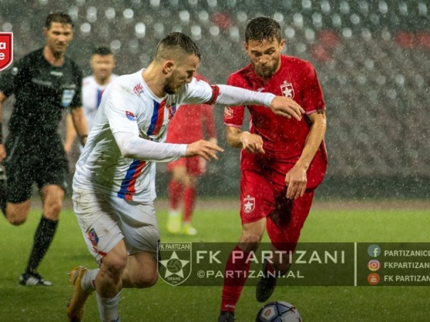 Vllaznia-Partizani ngjason me një finale të vogël