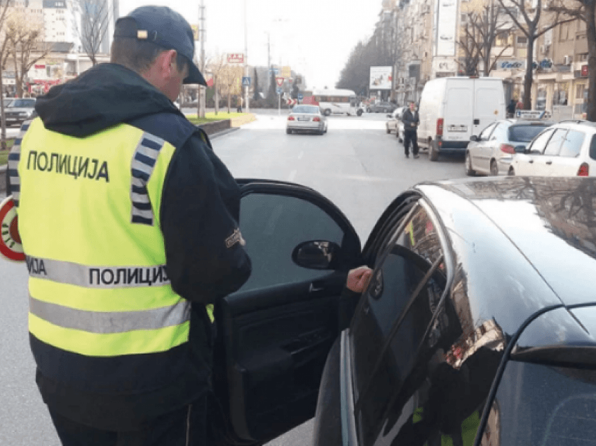 Gjobiten shoferë në Shkup, 75 për tejkalim të shpejtësisë