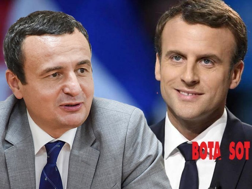 Pa njohje reciproke s’ka normalizim, Kurti paralajmërohet para takimit me Macron