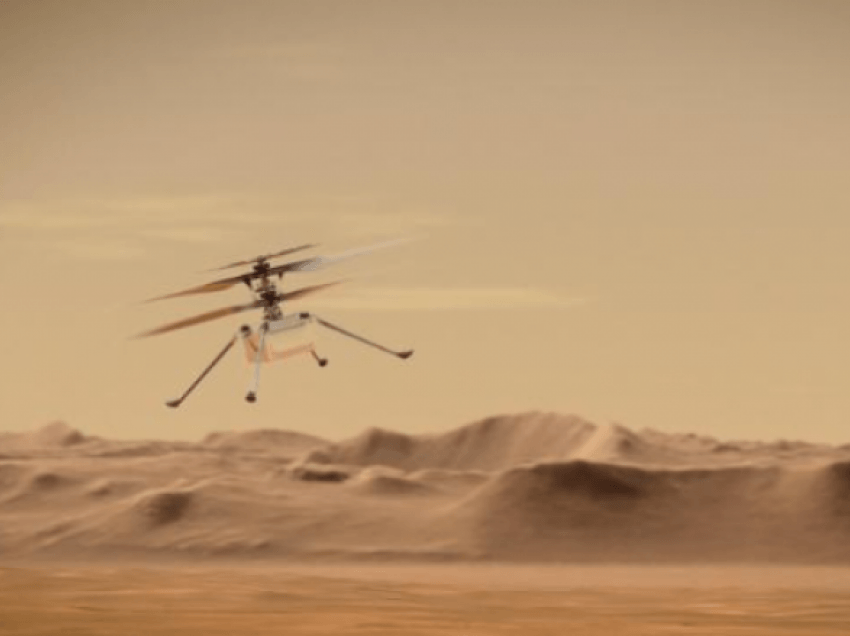 Helikopteri i NASA-s i mbijeton natës së parë të acartë në Mars