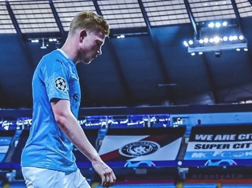 De Bruyne e vazhdon kontratën me Manchester City