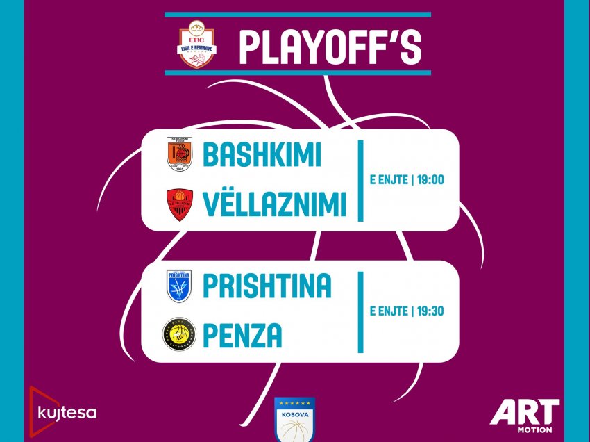 Përballja e top 4, gjysmëfinale interesante në EBC Ligën e Femrave