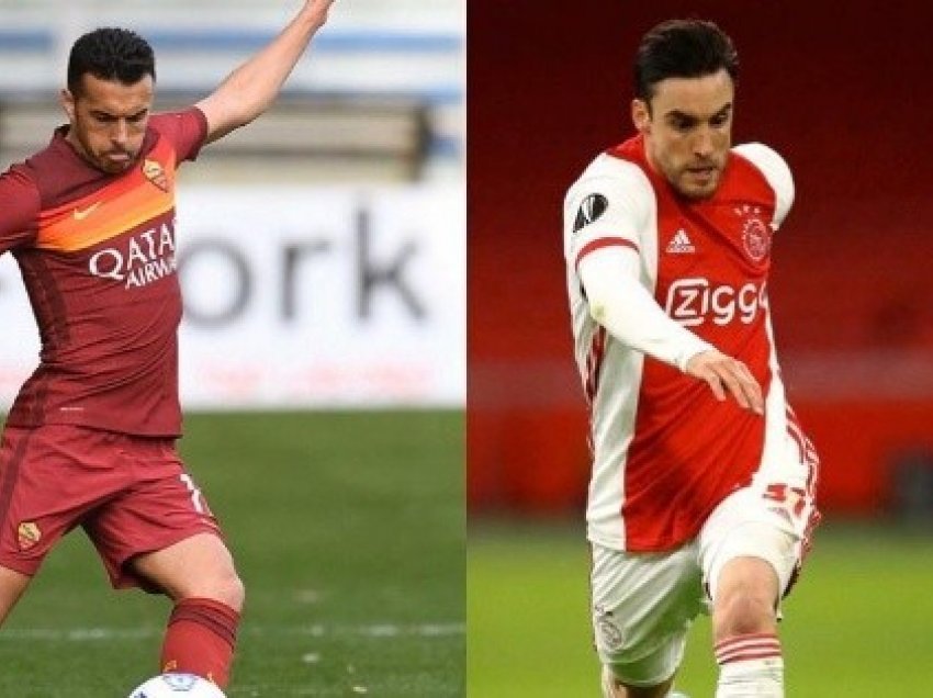 Ajax – Roma, formacionet zyrtare