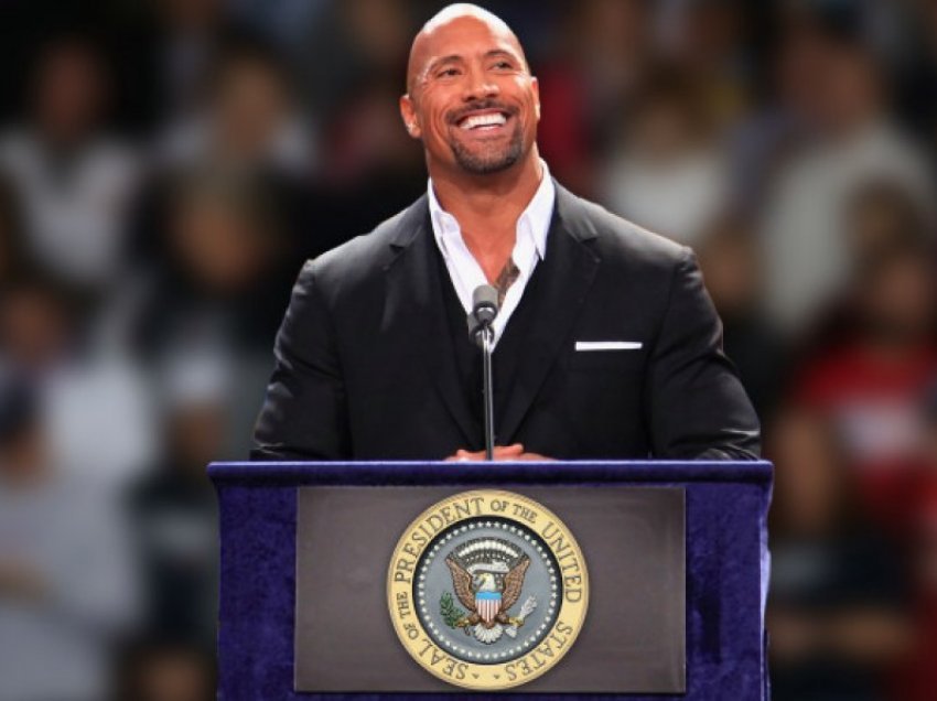 Afro gjysma e amerikanëve duan që “The Rock” të kandidojë për president