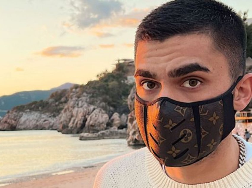 Butrint Imeri me maskë ‘Louis Vuitton’, ky është çmimi i saj