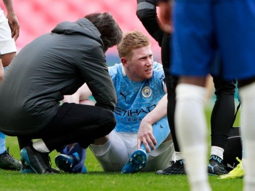 ​Lëndohet De Bruyne, Guardiola flet i shqetësuar