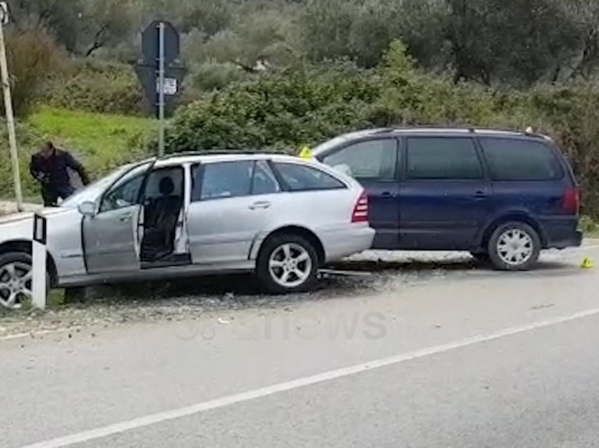 Përplasen makina në aksin Peshkëpi-Vlorë, plagoset rëndë një i moshuar