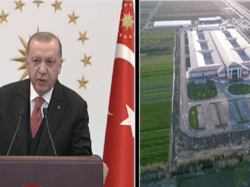 Inaugurimi i spitalit rajonal të Fierit/ Erdogan: Turqia do të vazhdojë t’i shërbejë Shqipërisë!