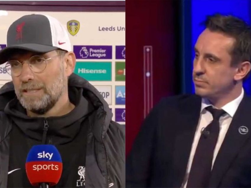 Klopp sherr me Nevillen