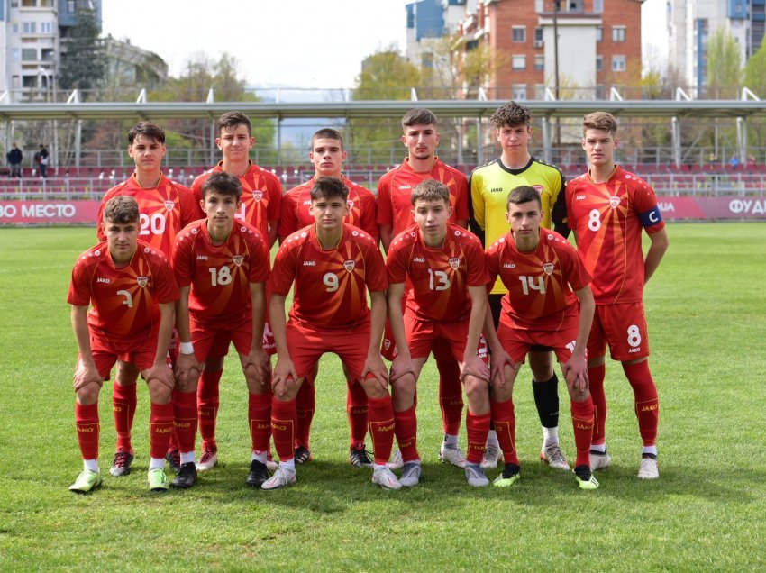 Maqedonia U-17 mundet nga Mali Zi, disa shqiptarë në përbërjen e parë