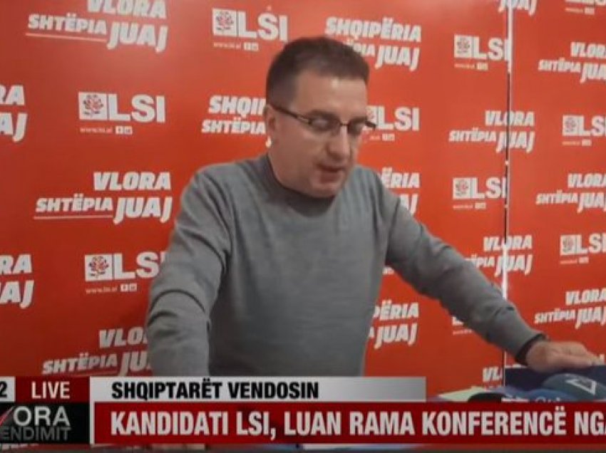 Luan Rama denoncon: Patronazhistët po përpiqen të manipulojnë procesin e votimit